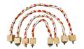 Rope perch - Orange & White